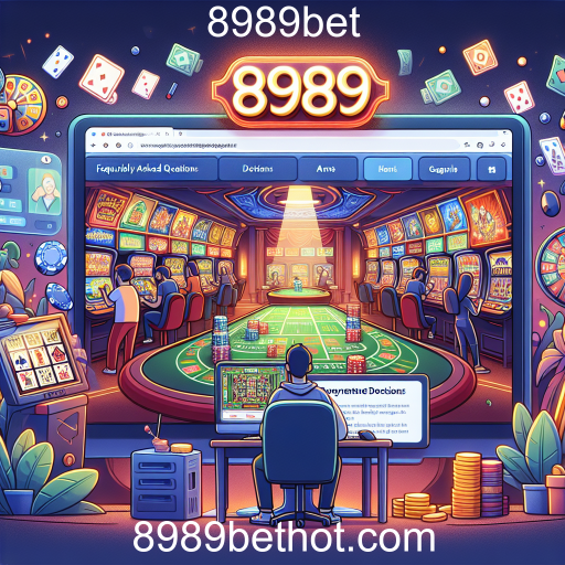 Entendendo a Seção de Perguntas Frequentes no 8989bet